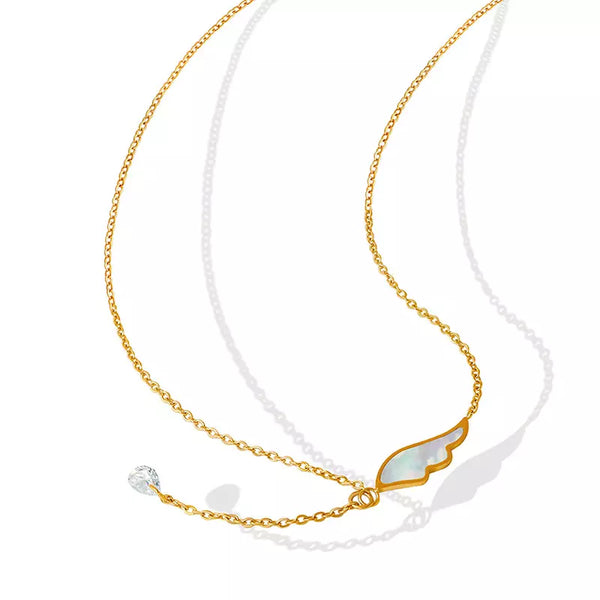 Clarity | Wing Necklace
