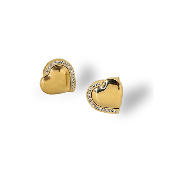 Lianna | Heart Earrings